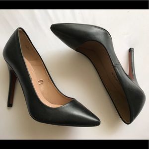 ZARA Black Pointy Pumps Heels 36